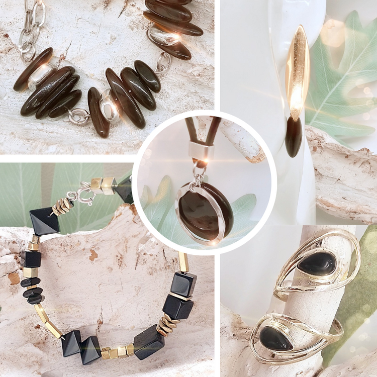 Schmuck aus Onyx