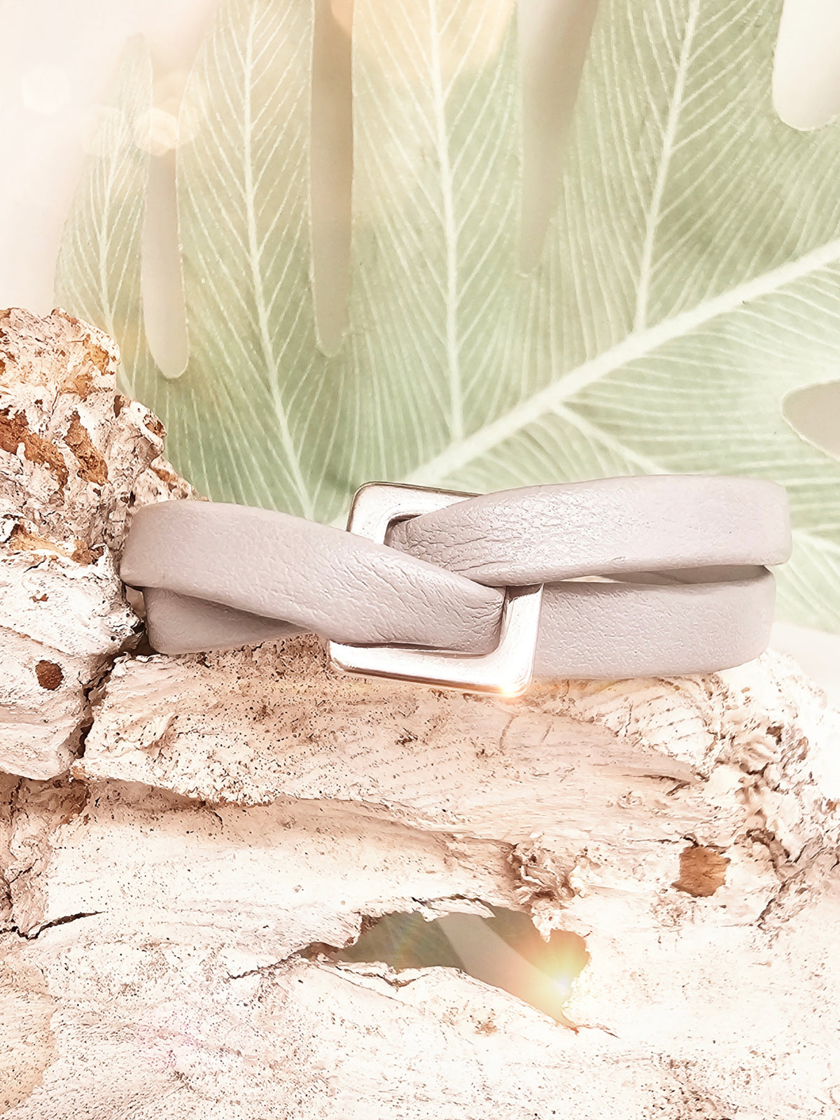 lederarmband-taupe-edelstahl-1