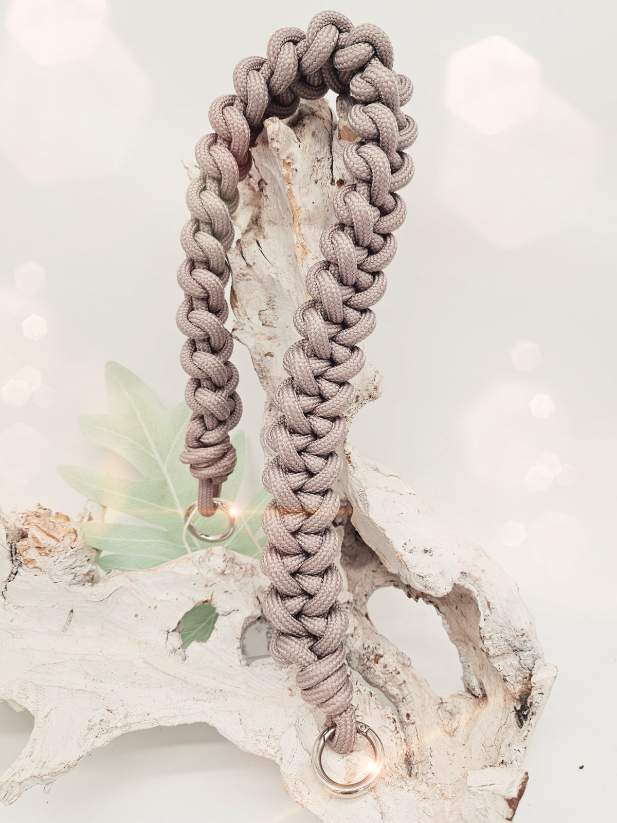taschengurt-macrame-taupe- dick kurz